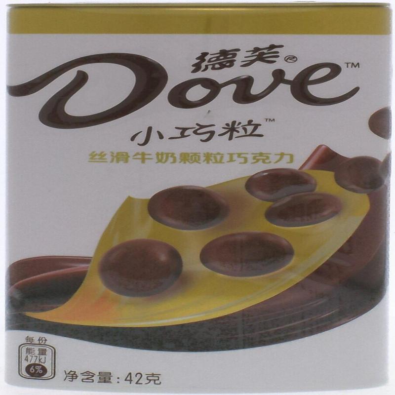 德芙小巧粒丝滑牛奶颗粒巧克力
