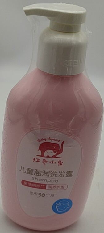 红色小象儿童无硅洗发露530ml
