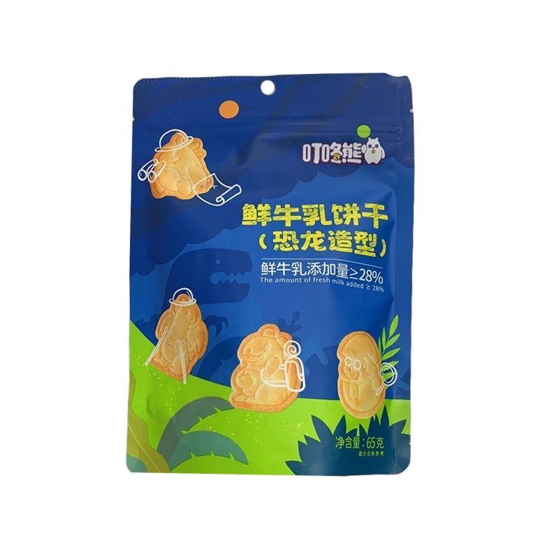 叮咚熊鲜牛乳饼干 (恐龙造
型) 