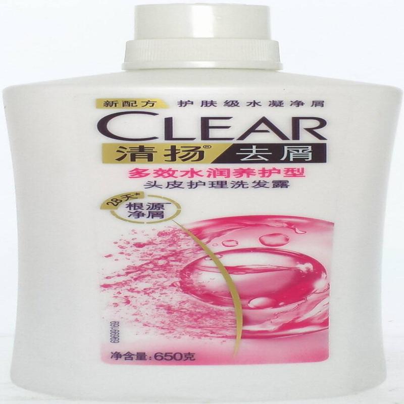 清扬去屑洗发露多效水润养护型650g