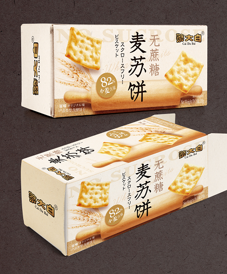 蔡大白无蔗糖麦苏饼（原味）