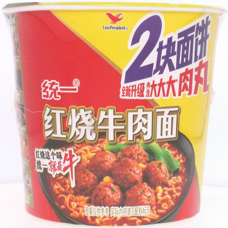 统一红烧牛肉面