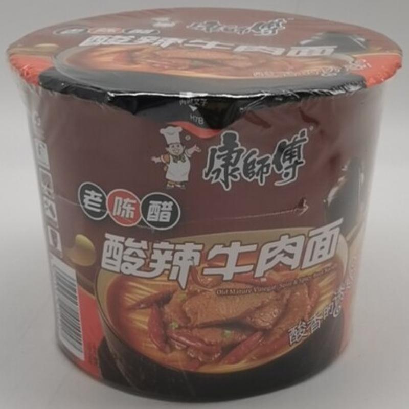 康师傅酸辣牛肉面