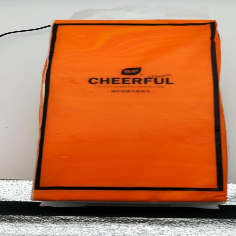 植护悦色橙气垫挂抽纸面巾320抽4层