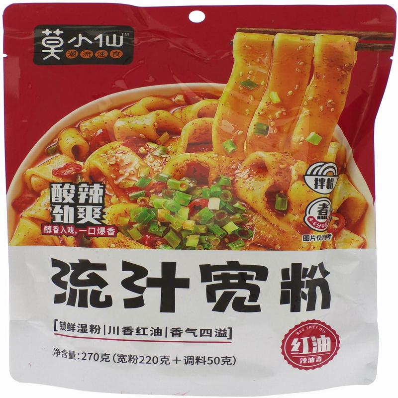 莫小仙红油流汁宽粉270g