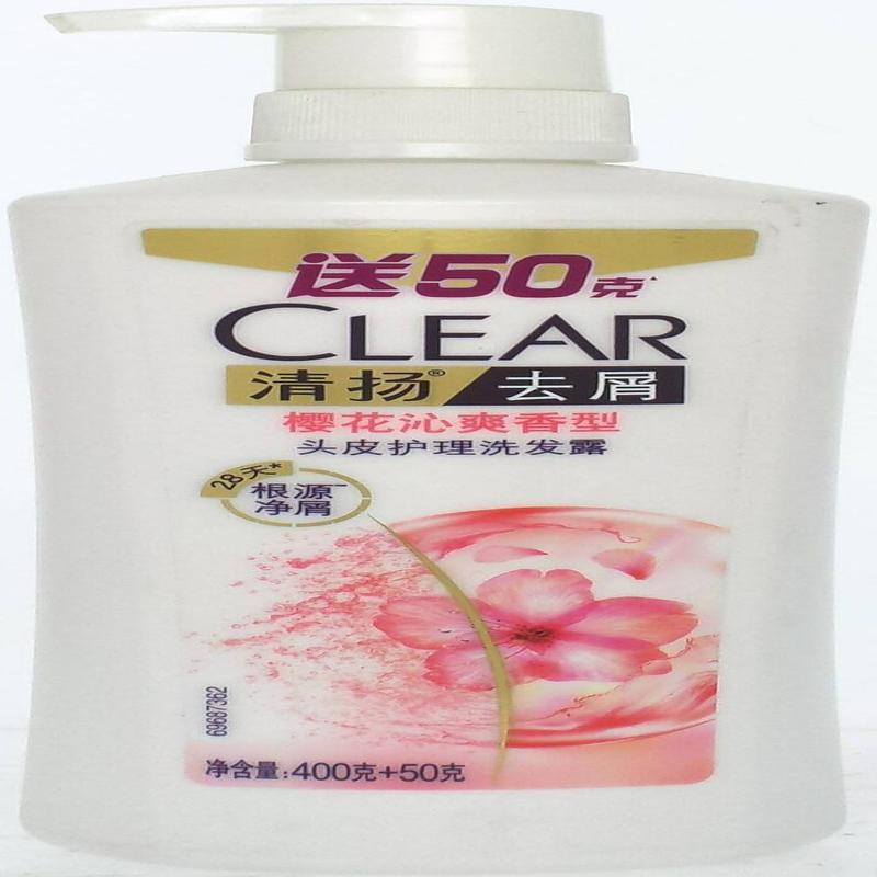 清扬去屑洗发露樱花沁爽型