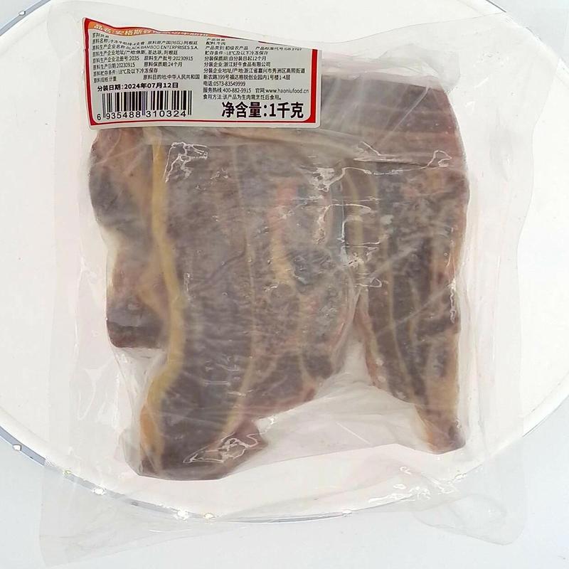 农夫好牛安格斯谷饲原切牛肋排1kg