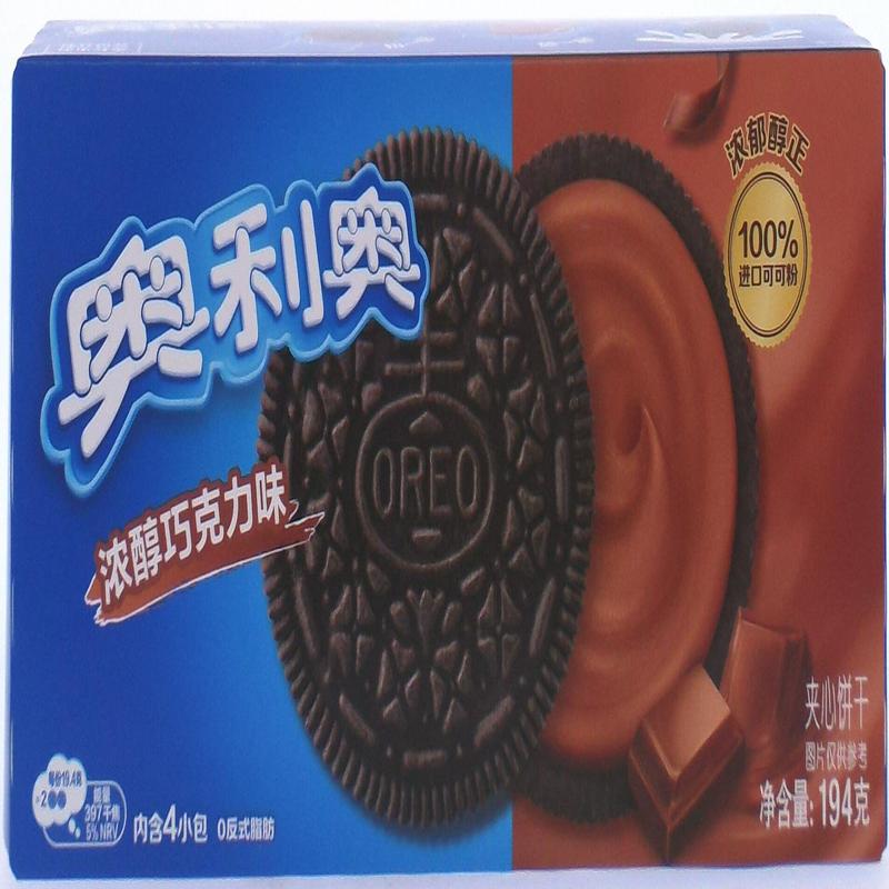 奥利奥夹心饼干浓醇巧克力味