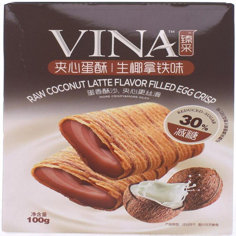 臻采夹心蛋酥生椰拿铁味