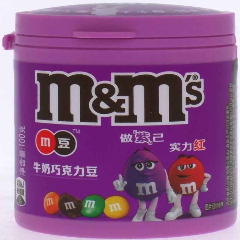 德芙MM巧克力豆（牛奶）100g