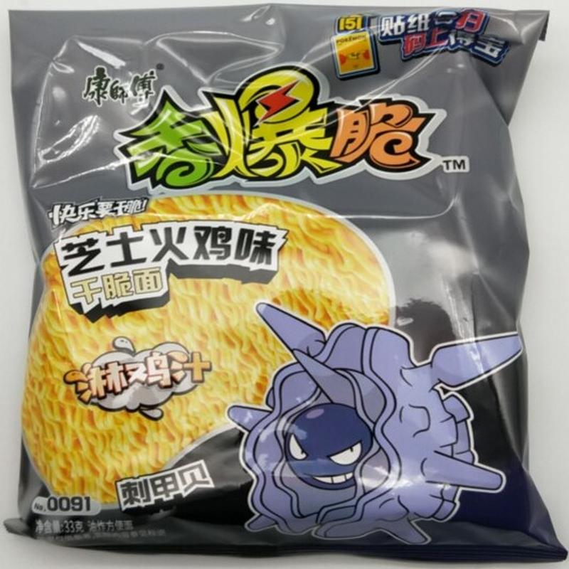 康师傅香爆脆芝士火鸡味干脆面