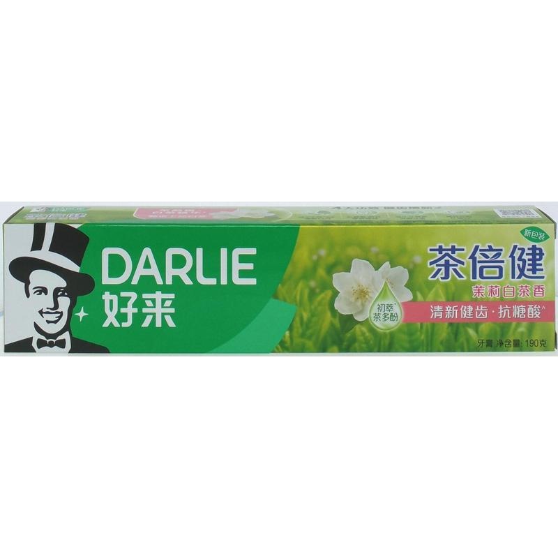 好来茶倍健茉莉白茶牙膏