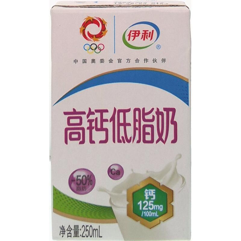 伊利高钙低脂奶250ml