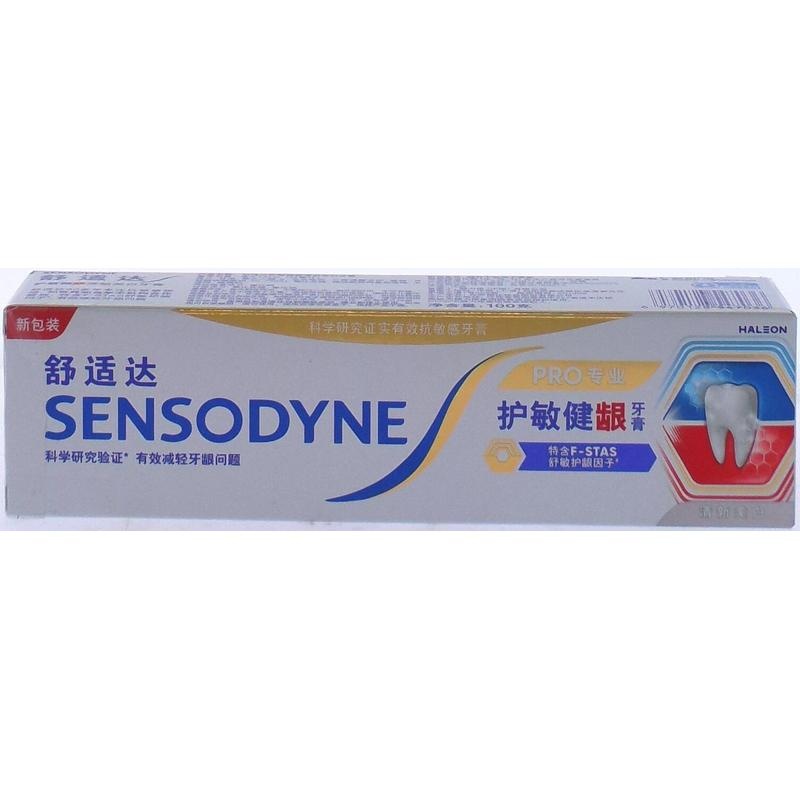 舒适达清新美白牙膏100g