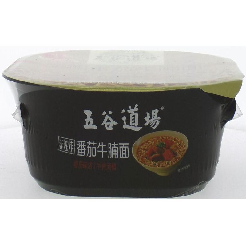 五谷道场番茄牛腩面碗装