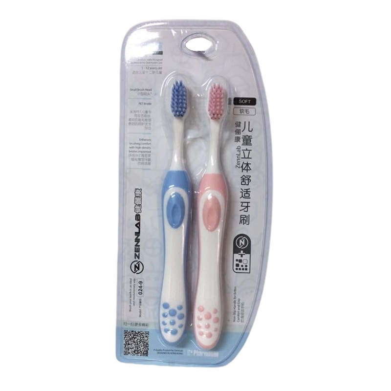 健俪康儿童立体舒适牙刷