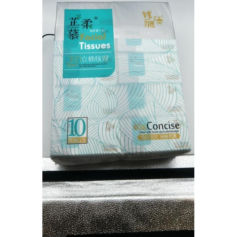 芷慕柔（钱江源）十连包抽纸