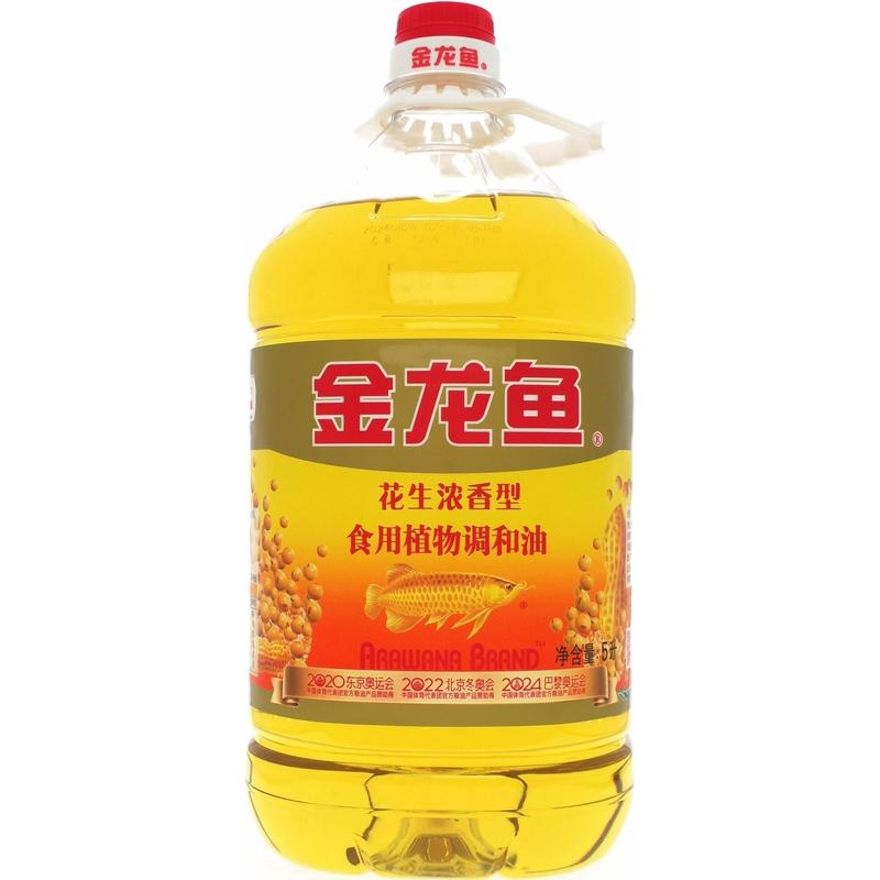 金龙鱼花生浓香食用调和油5L