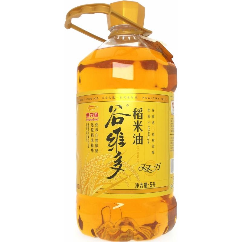 金龙鱼谷维多稻米油5L