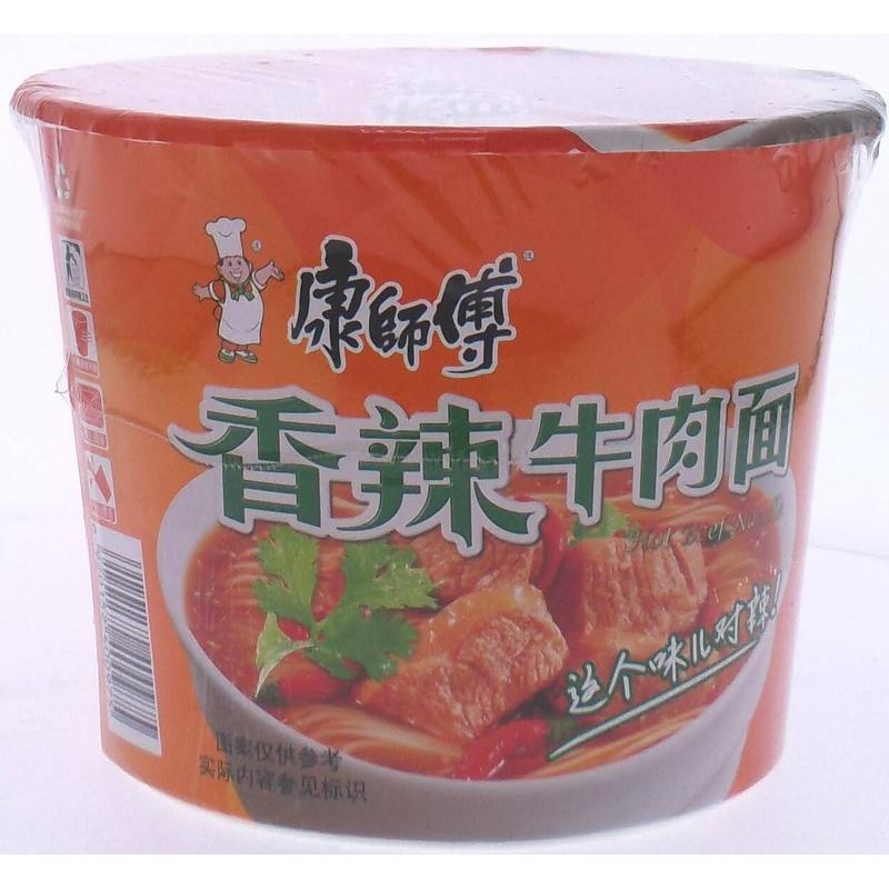 康师傅香辣牛肉面105g