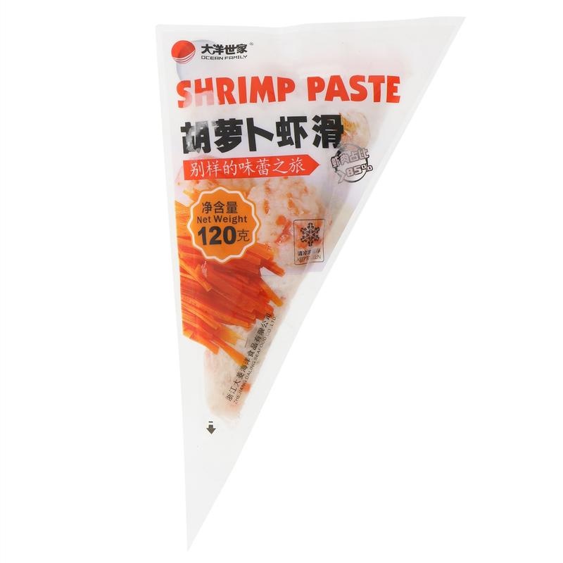 大洋世家胡萝卜虾滑120g