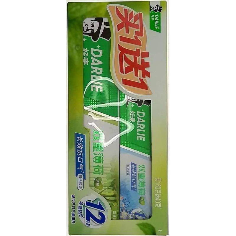 好来双重薄荷森林牙膏