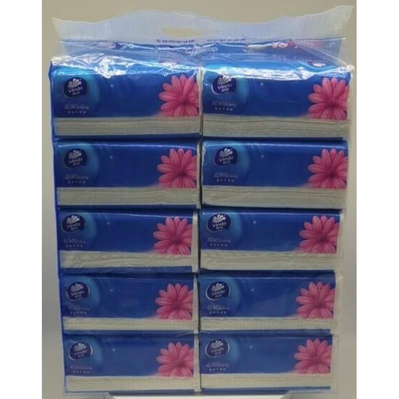 维达抽取式纸面巾120抽*10包