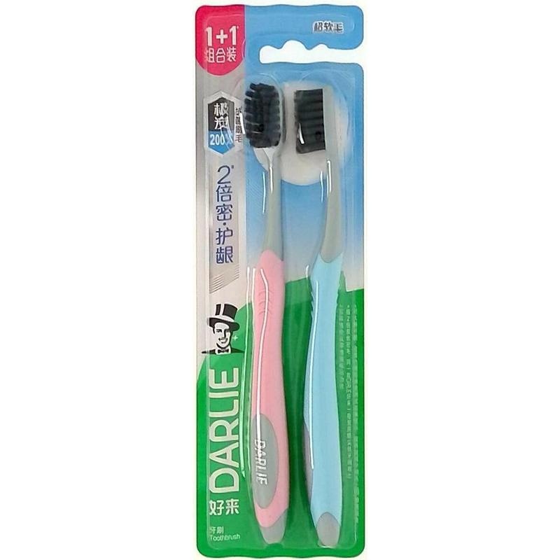 好来炭丝高密牙刷