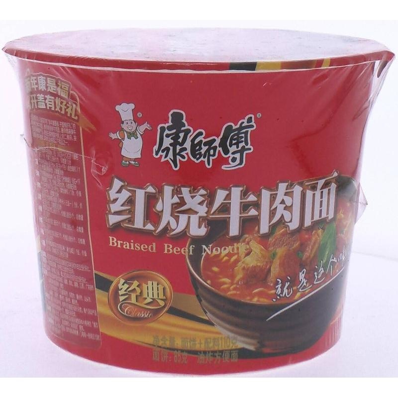康师傅经典红烧牛肉面106g