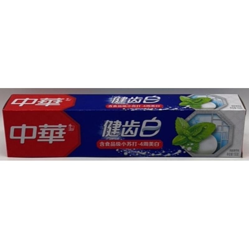 中华健齿白清新薄荷味牙膏