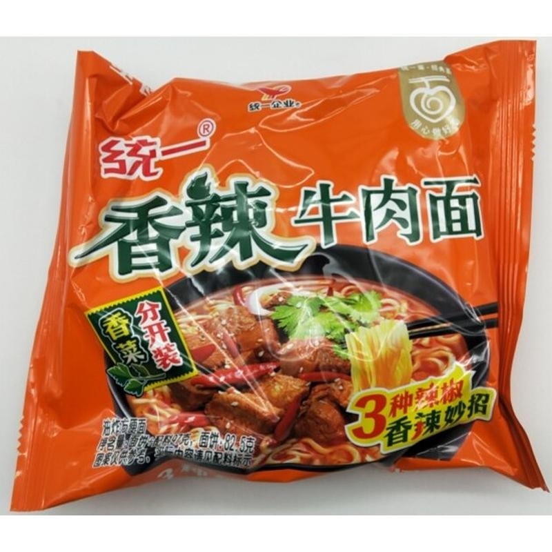 统一100香辣牛肉面