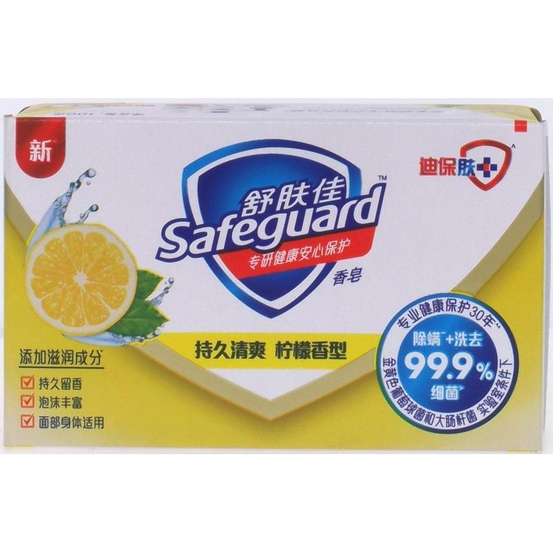 舒肤佳柠檬清新型香皂108g