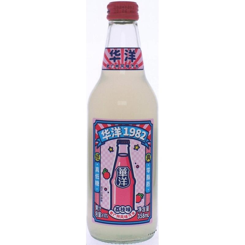 华洋风味汽水荔枝味358ml