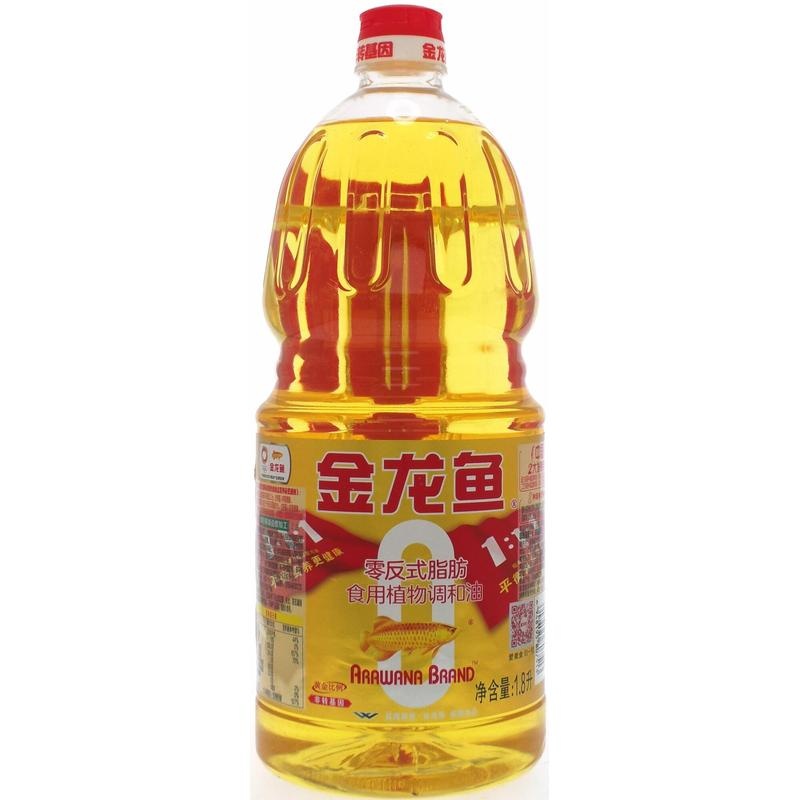 金龙鱼黄金比例食用调和油(非转)1.8L