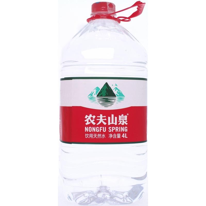 农夫山泉饮用天然水4L