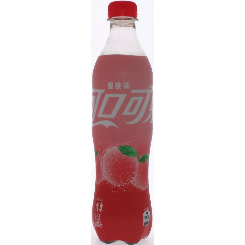 可口可乐蜜桃味汽水