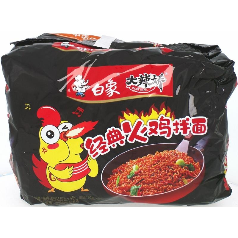 白象大辣娇韩式火鸡拌面五连包
