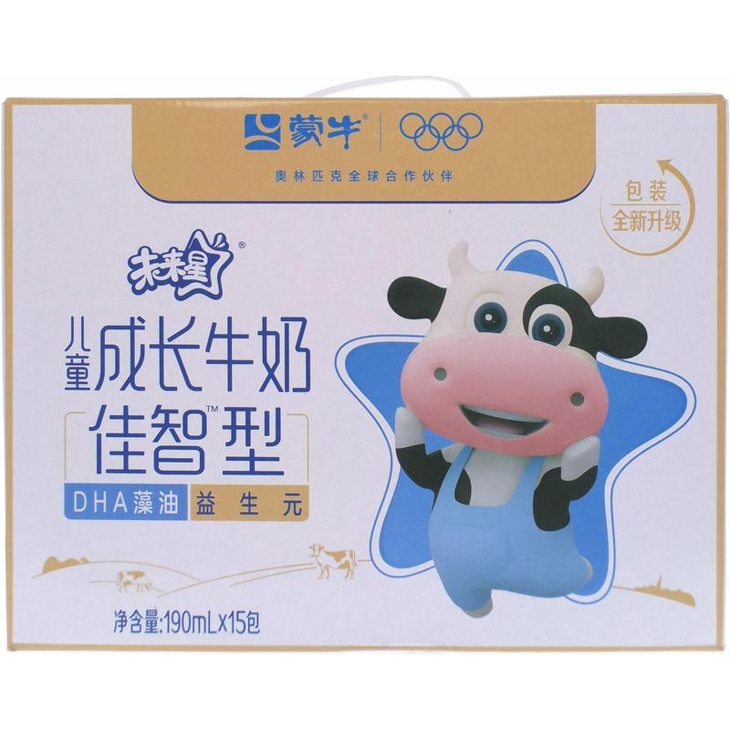 蒙牛未来星儿童成长牛奶佳智型