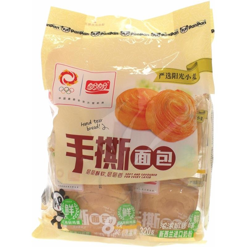 盼盼手撕面包8枚装