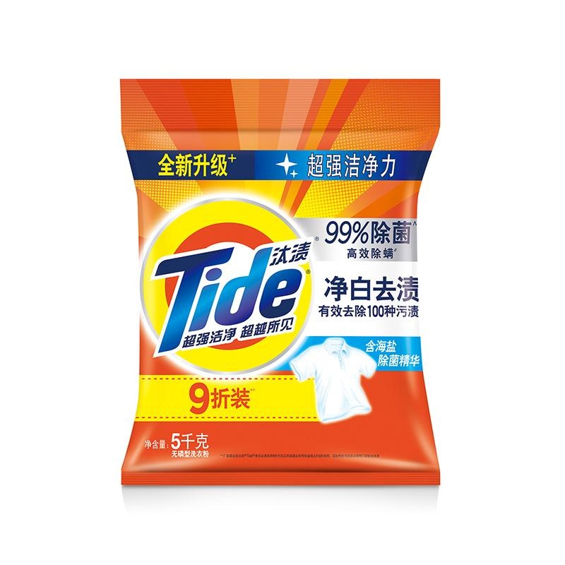 汰渍净白去渍洗衣粉5kg