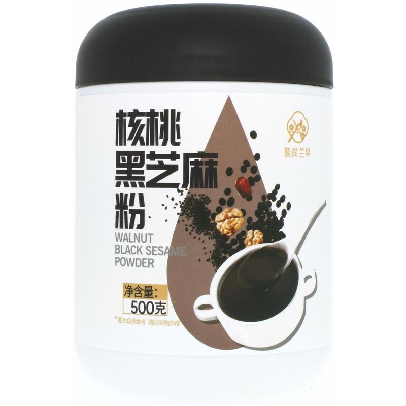 鹊尚兰亭核桃黑芝麻粉500g