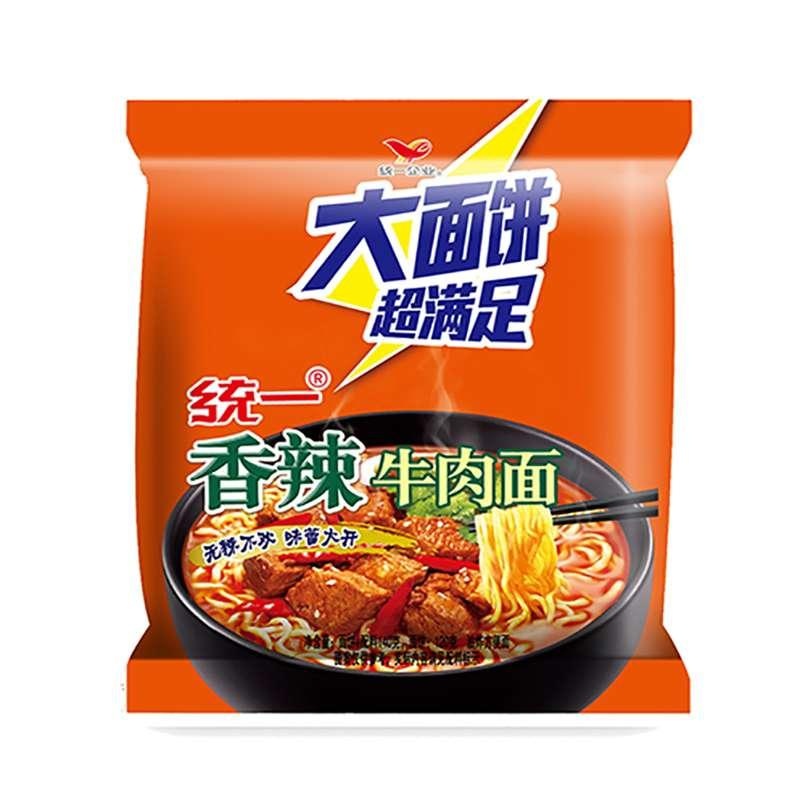 统一香辣牛肉面大面饼
