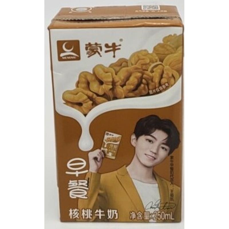 蒙牛早餐核桃牛奶250ml