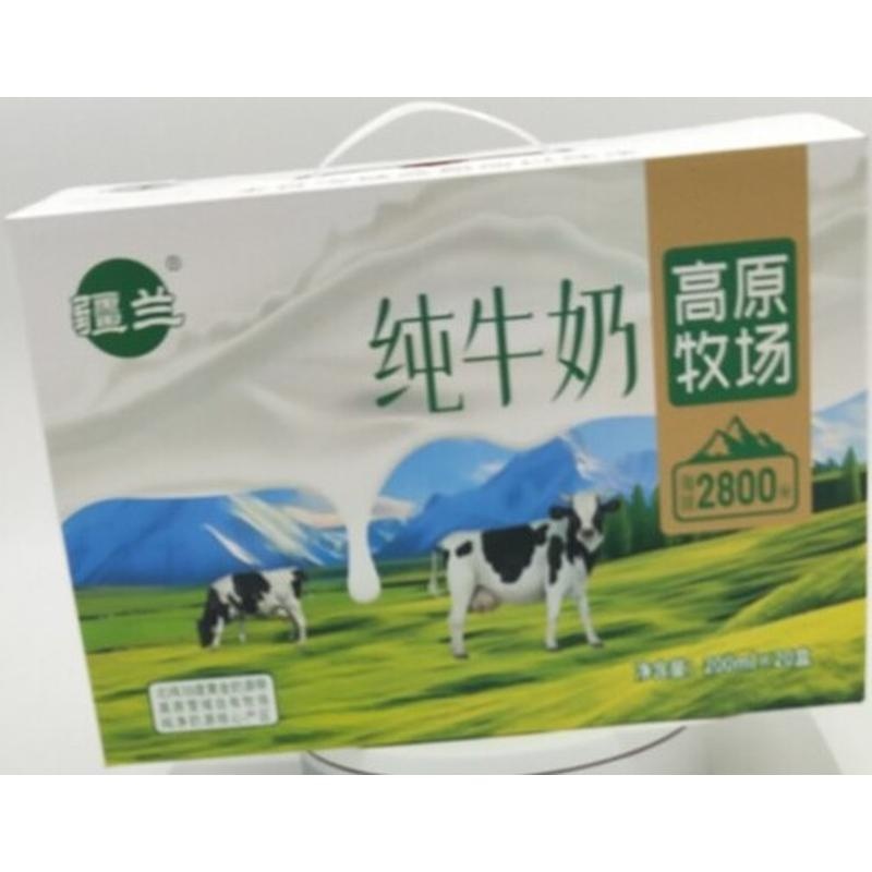 疆兰纯牛奶200ml*20盒