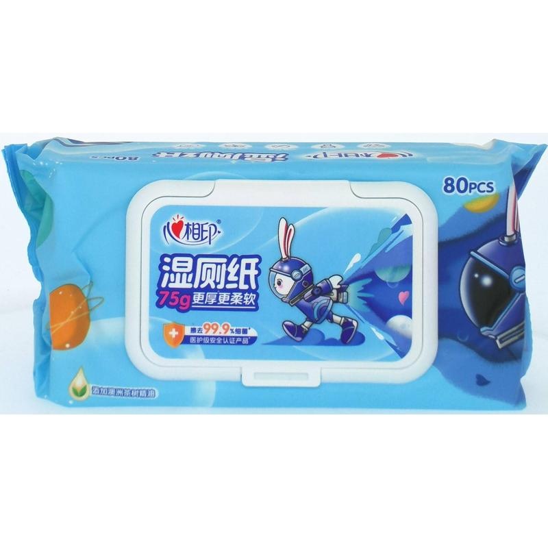 心相印湿厕纸80片