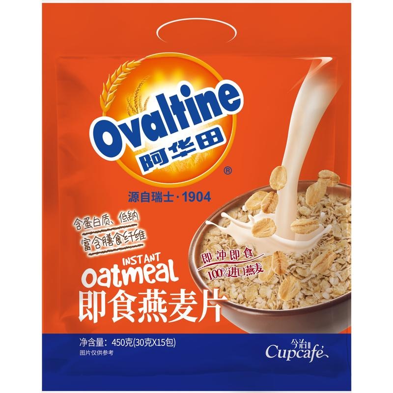 阿华田即食燕麦片450g