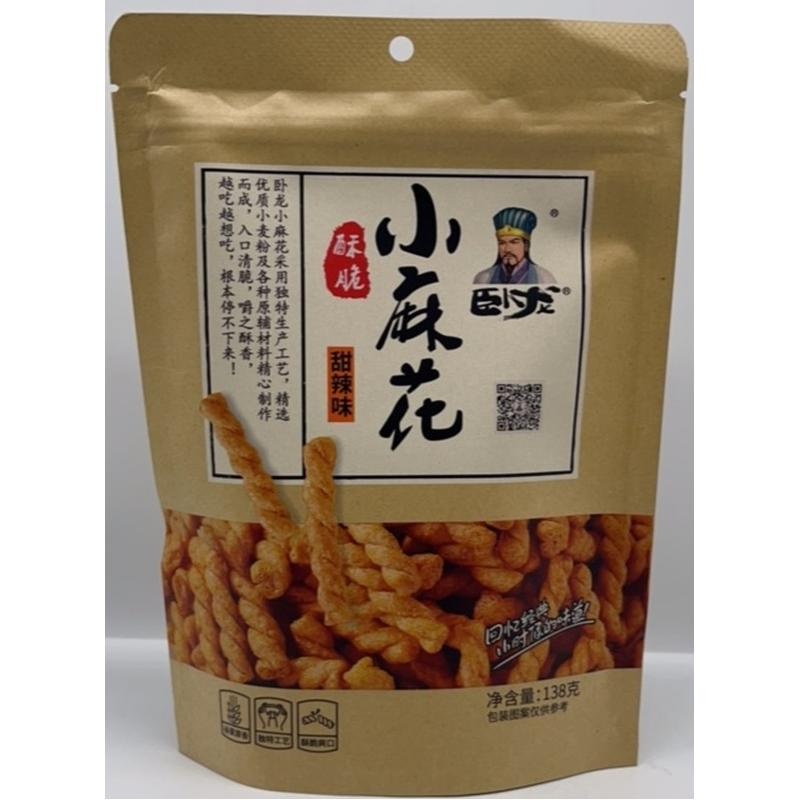 卧龙小麻花甜辣味138g