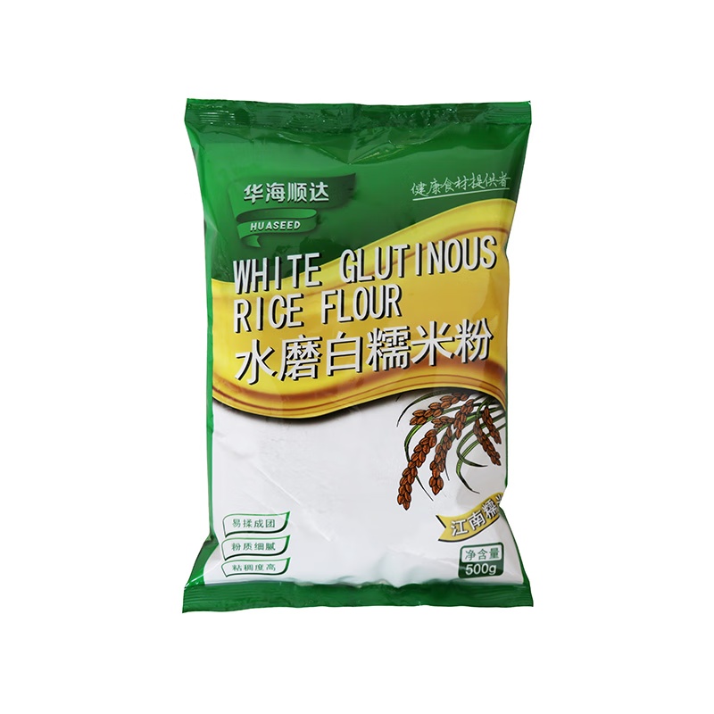 华海顺达水磨白糯米粉500g