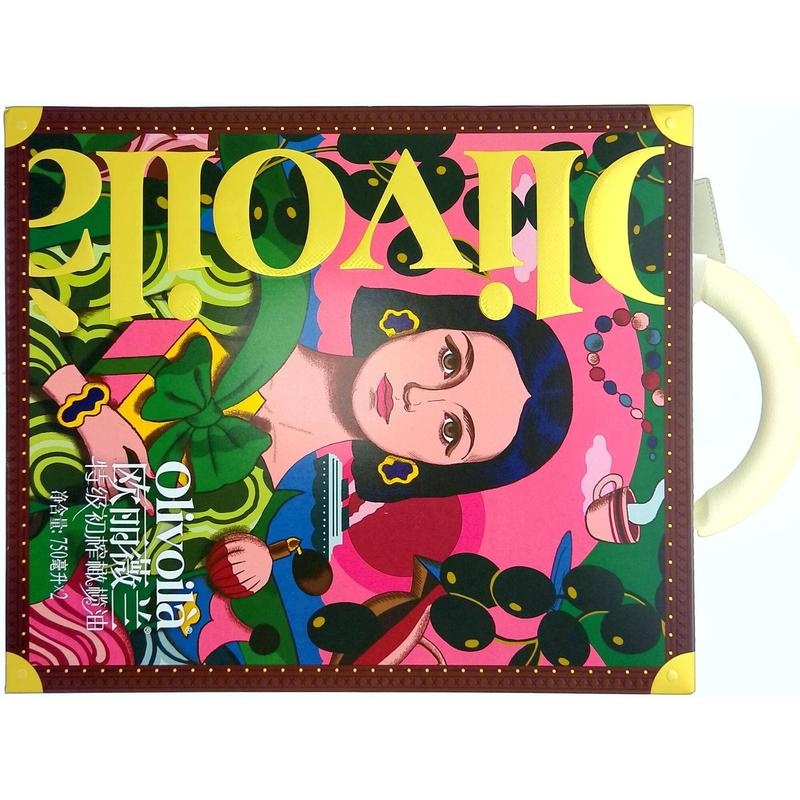 欧丽薇兰初榨橄榄油简装礼盒750ml*2