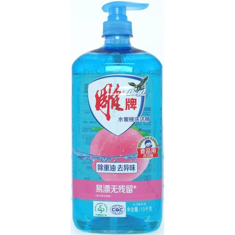 雕牌水蜜桃洗洁精1.5kg